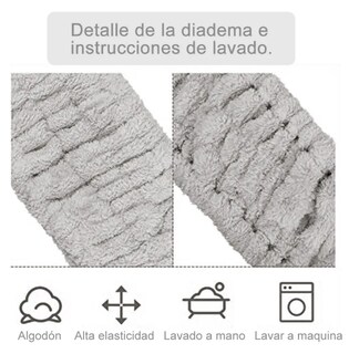 Foto 4 | Juego Xtellar De 1 Diademas Para Lavar Cara Y Pulsera