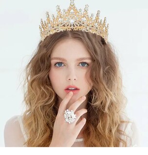 Foto 3 | Corona Xtellar Princesa Niña Mujer Diadema Tiara Para Novia De Boda