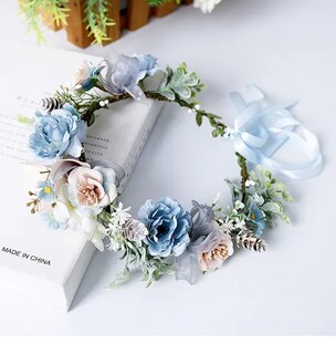 Foto 4 | Diademas Xtellar Florales Para El Pelo Con Corona Flores Nupciales