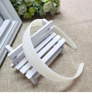 Foto 4 | Diadema Xtellar Para Forrar Y Manualidades Color Blanco-2cm