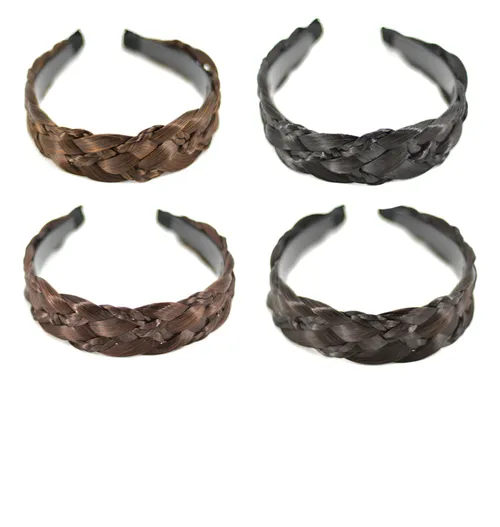 Foto 5 pulgar | Diadema Xtellar Trenzada Alta Calidad Para Mujer, Accesorios Cabello