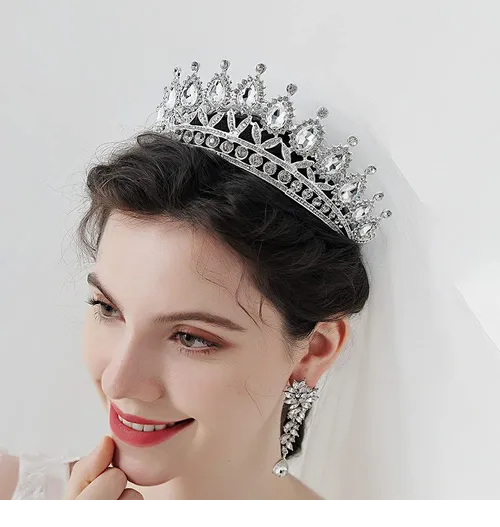 Foto 5 pulgar | Coronas Xtellar Reina Para Niña Princesa Tiaras De Boda Tocado Novia
