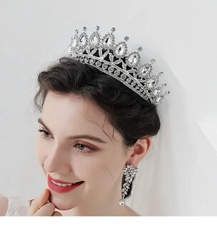 Foto 4 | Coronas Xtellar Reina Para Niña Princesa Tiaras De Boda Tocado Novia