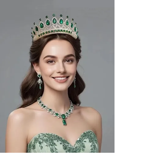 Foto 3 pulgar | Coronas Xtellar Reina Para Niña Princesa Tiaras De Boda Tocado Novia