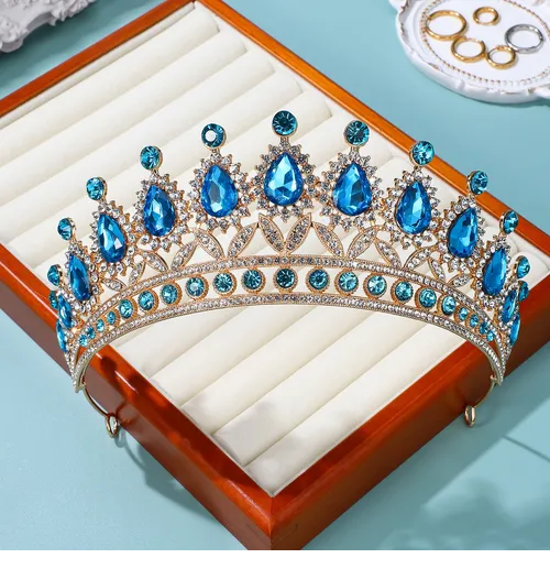 Foto 4 pulgar | Coronas Xtellar Reina Para Niña Princesa Tiaras De Boda Tocado Novia