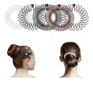 Foto 1 | 5 Xtellar Diademas Para Cabello Tiara Peineta Espiral, Fijador De Cabello