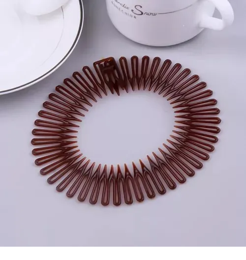 Foto 5 pulgar | 5 Xtellar Diademas Para Cabello  Tiara Peineta Espiral, Fijador De Cabello