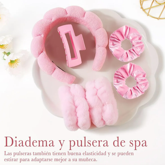 Foto 3 pulgar | Diadema con Muñequeras Xtellar 6 Piezas