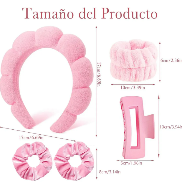 Foto 5 pulgar | Diadema con Muñequeras Xtellar 6 Piezas