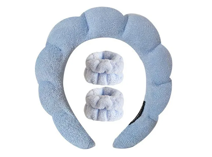 Foto 2 pulgar | Banda Xtellar Set Para Lavado Facial 3 Pz Con Banda Pulsera Diadema
