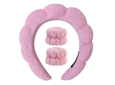 Foto 2 | Banda Xtellar Set Para Lavado Facial 3 Pz Con Banda Pulsera Diadema