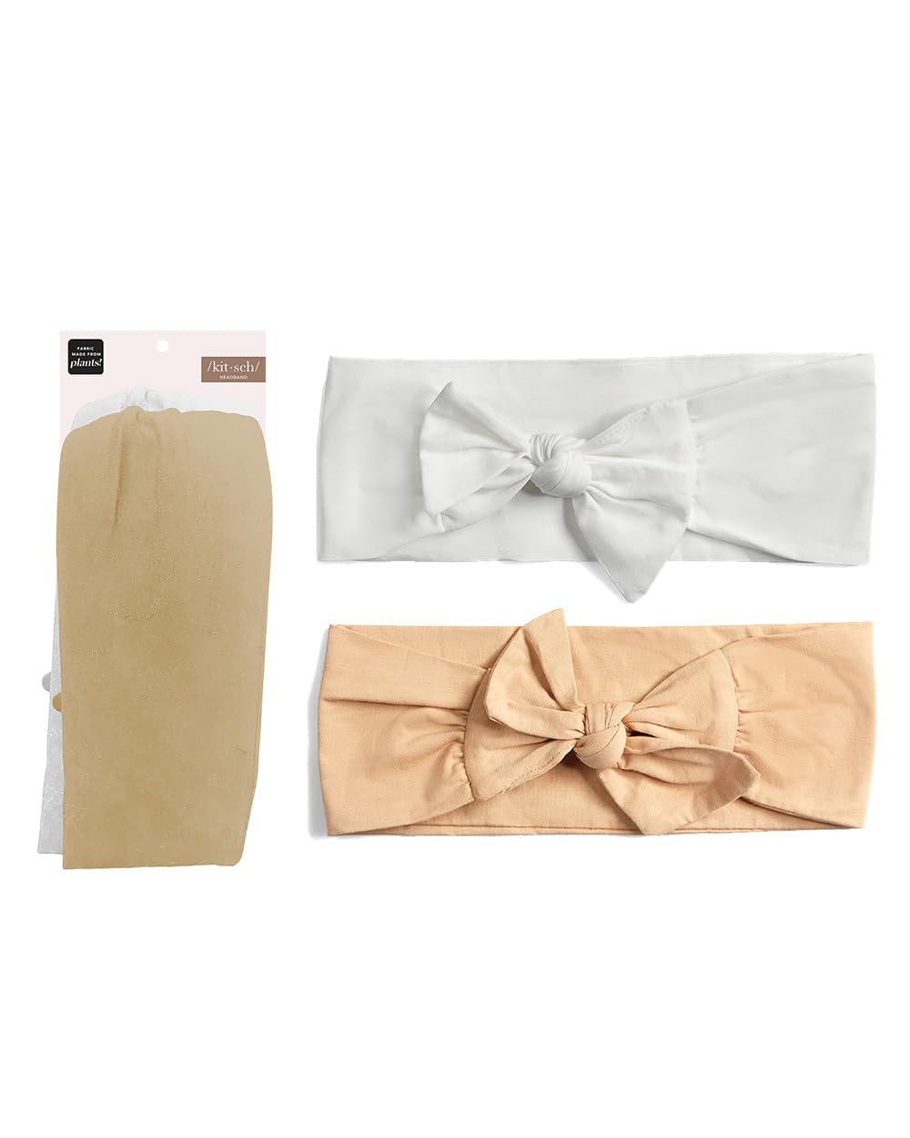 Foto 1 | Diadema Kitsch Con Lazo Ajustable Ecológico Para Mujer, 2 Unidades - Venta Internacional.