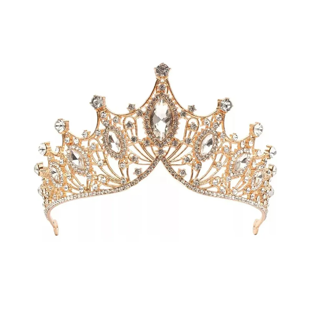 Foto 2 pulgar | Accesorio Corona Tiara Eo Safe Imports Esi-19672 Dorado