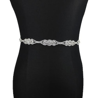 Foto 1 | Cinturón De Novia Huoguo Con Diamantes De Imitación Para Vestido De Novia - Venta Internacional.
