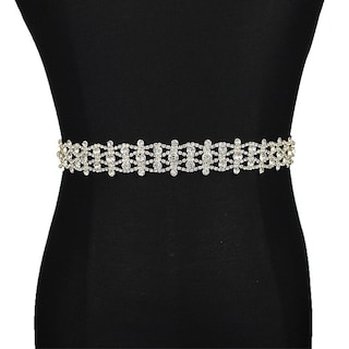 Foto 1 | Cinturón De Novia Huoguo Con Diamantes De Imitación Para Vestido De Novia - Venta Internacional.