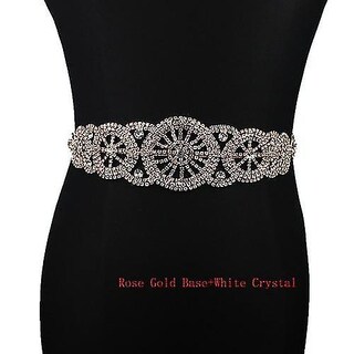 Foto 1 | Cinturón De Novia Huoguo Con Diamantes De Imitación Para Vestido De Novia - Venta Internacional.