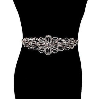 Foto 1 | Cinturón De Novia Huoguo Con Diamantes De Imitación Para Vestido De Novia - Venta Internacional.