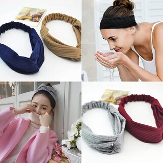 Foto 1 | Diademas Bohemio Huoguo Twisted Para Mujer A La Moda Para Acceder Al Cabello. - Venta Internacional.