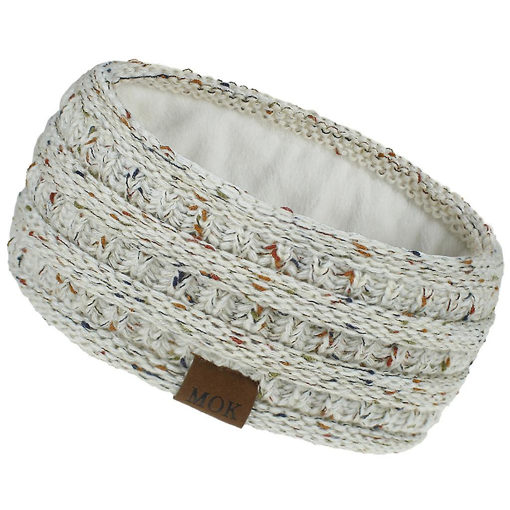 Foto 2 | Diadema Huoguo Tejida De Lana A La Moda Para Mujer  Cálida  22 X 11 Cm - Venta Internacional.