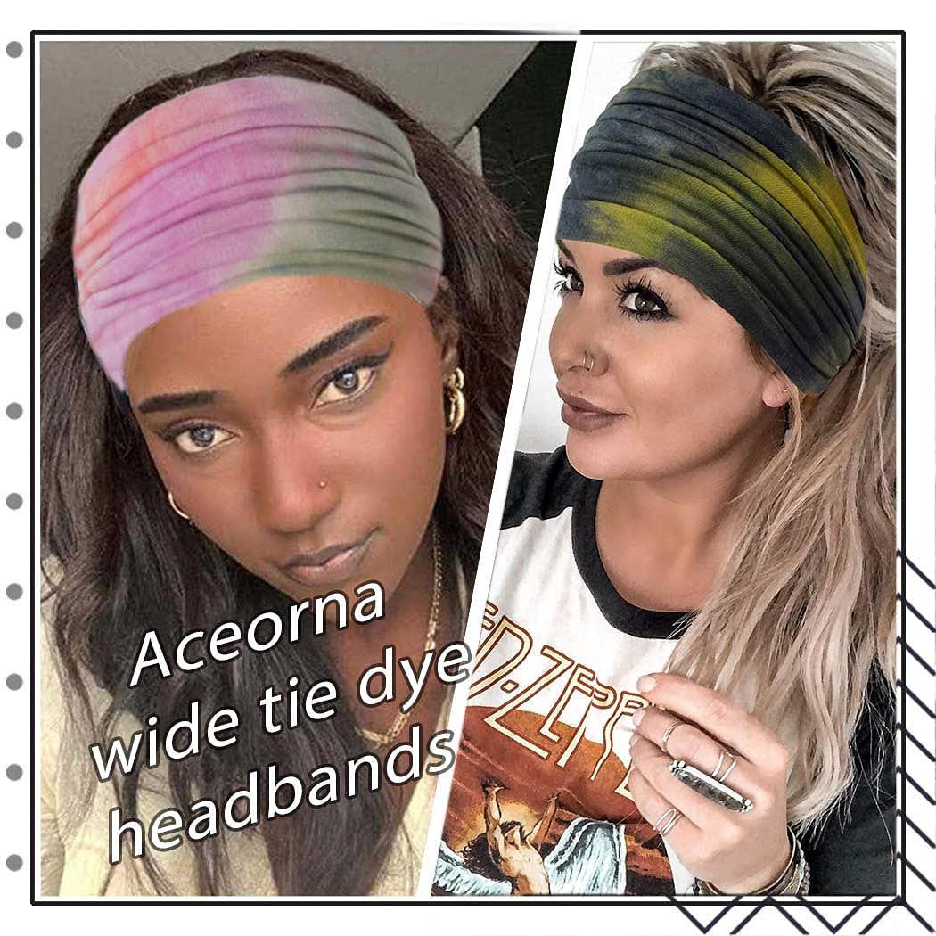 Foto 4 pulgar | Diademas Huoguo Diademas Anchas Y Elásticas Con Turbante Anudado - Venta Internacional.
