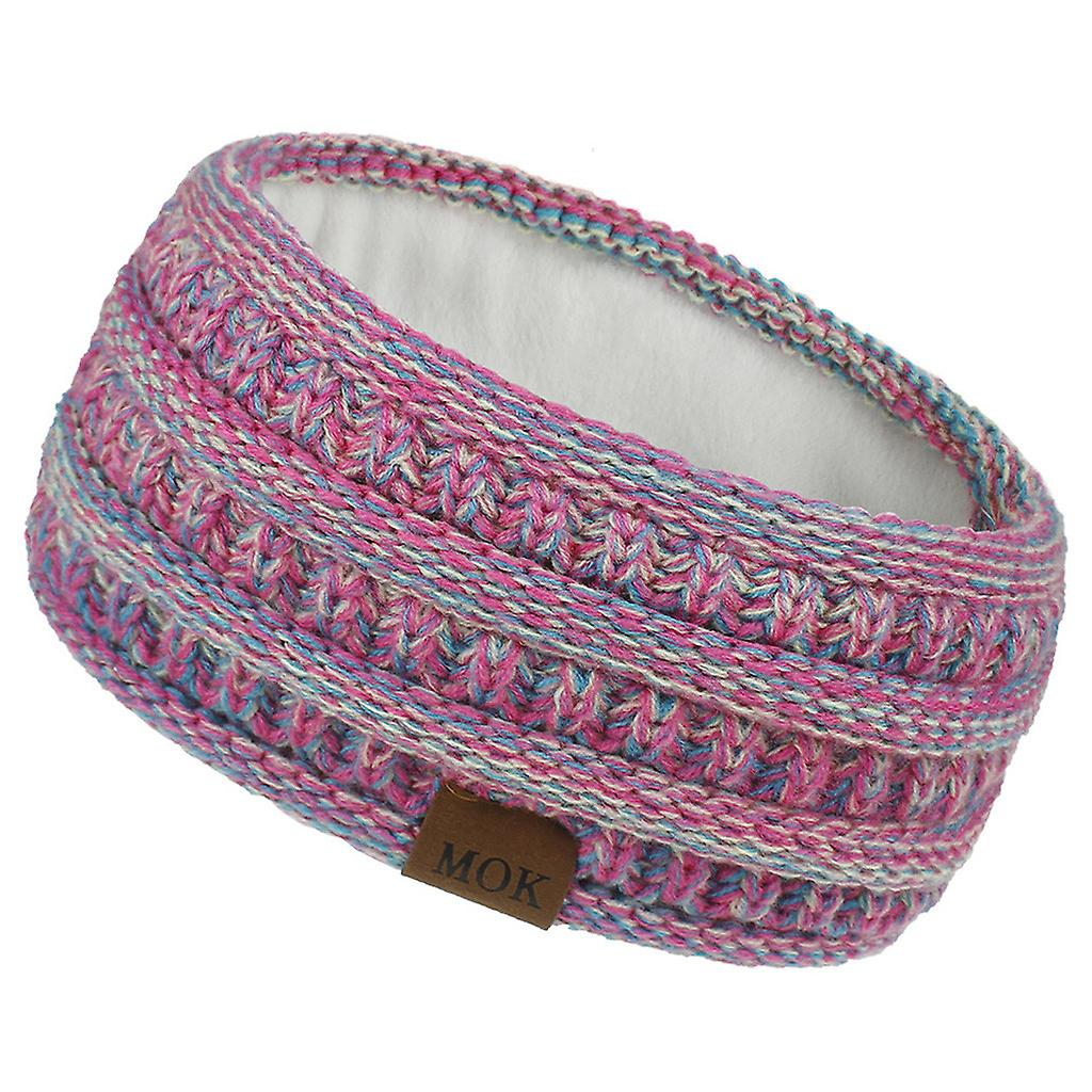 Foto 2 | Diadema Huoguo Tejida De Lana A La Moda Para Mujer  Cálida  22 X 11 Cm - Venta Internacional.