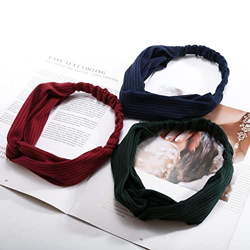 Foto 4 | Diademas Huoguo Con Lazos Elásticos Anudados Para Mujer (paquete De 8) - Venta Internacional.