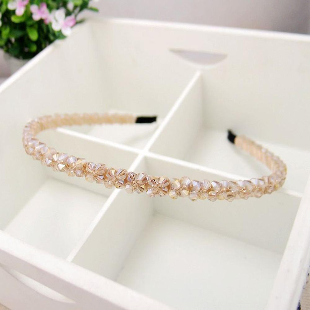 Foto 2 pulgar | Diadema Huoguo Diadema De Cristal Coreano Para Mujer - Venta Internacional.