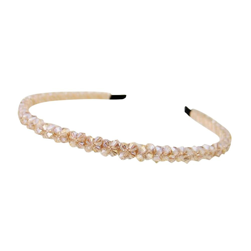 Foto 3 pulgar | Diadema Huoguo Diadema De Cristal Coreano Para Mujer - Venta Internacional.
