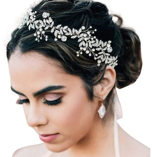 Foto 2 | Diadema De Plata Xtellar Para Novia Toque Final De Lujo Para Estilos Nupciales
