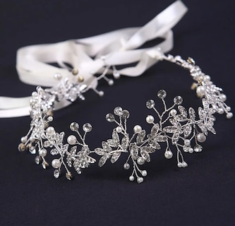 Foto 3 | Diadema De Plata Xtellar Para Novia Toque Final De Lujo Para Estilos Nupciales