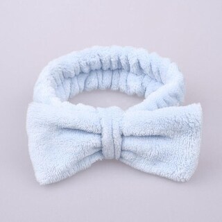Foto 2 | Diadema Huoguo De Terciopelo Liso Con Lazo Para Mujeres Y Niñas - Venta Internacional.