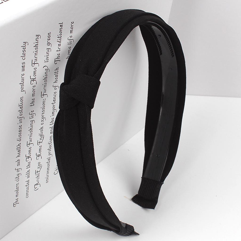 Foto 3 pulgar | Diadema Huoguo Diadema De Terciopelo Con Punta Ondulada Y Ala Ancha Para Mujer - Venta Internacional.