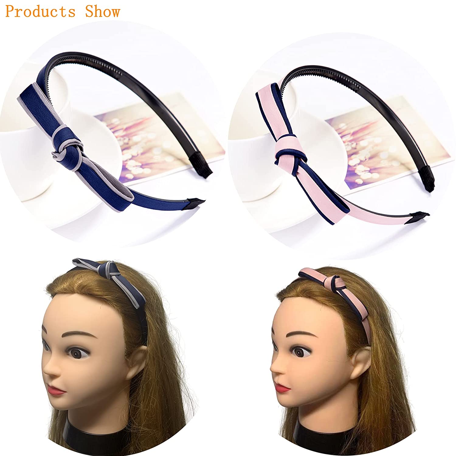 Foto 3 pulgar | Diadema Huoguo Fashion Con Lazo Anudado Para Mujer - Venta Internacional.