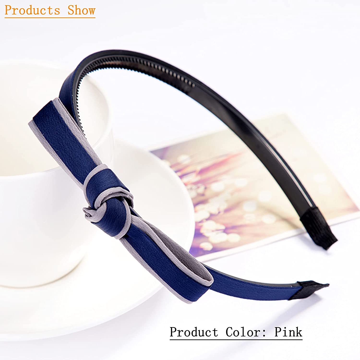 Foto 3 | Diadema Huoguo Fashion Con Lazo Anudado Para Mujer - Venta Internacional.