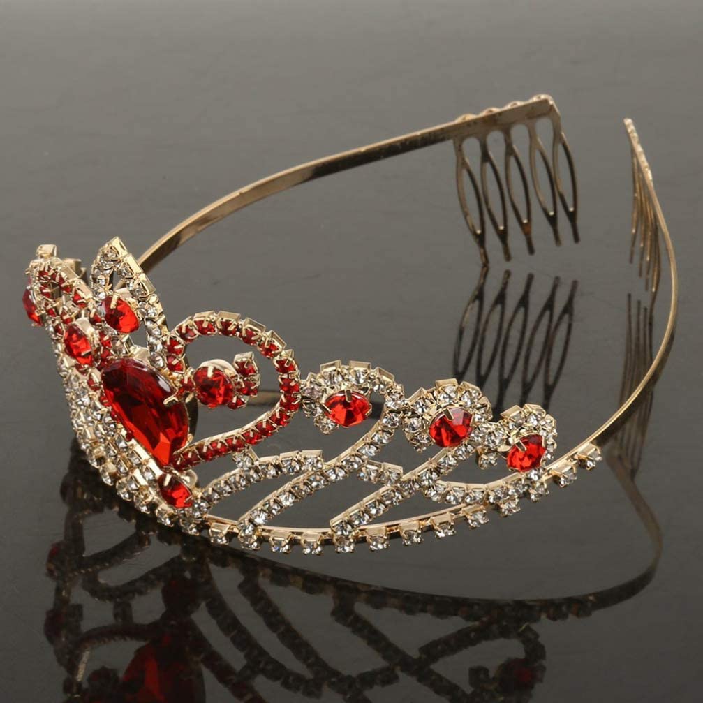 Foto 2 pulgar | Diadema Nupcial Con Diamantes De Imitación Y Diamantes De Imitación Para El Concurso De Belleza Huog - Venta Intern