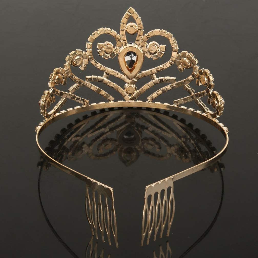 Foto 5 pulgar | Diadema Nupcial Con Diamantes De Imitación Y Diamantes De Imitación Para El Concurso De Belleza Huog - Venta Intern