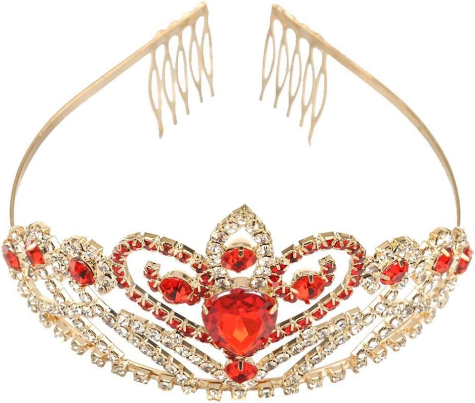Foto 6 pulgar | Diadema Nupcial Con Diamantes De Imitación Y Diamantes De Imitación Para El Concurso De Belleza Huog - Venta Intern