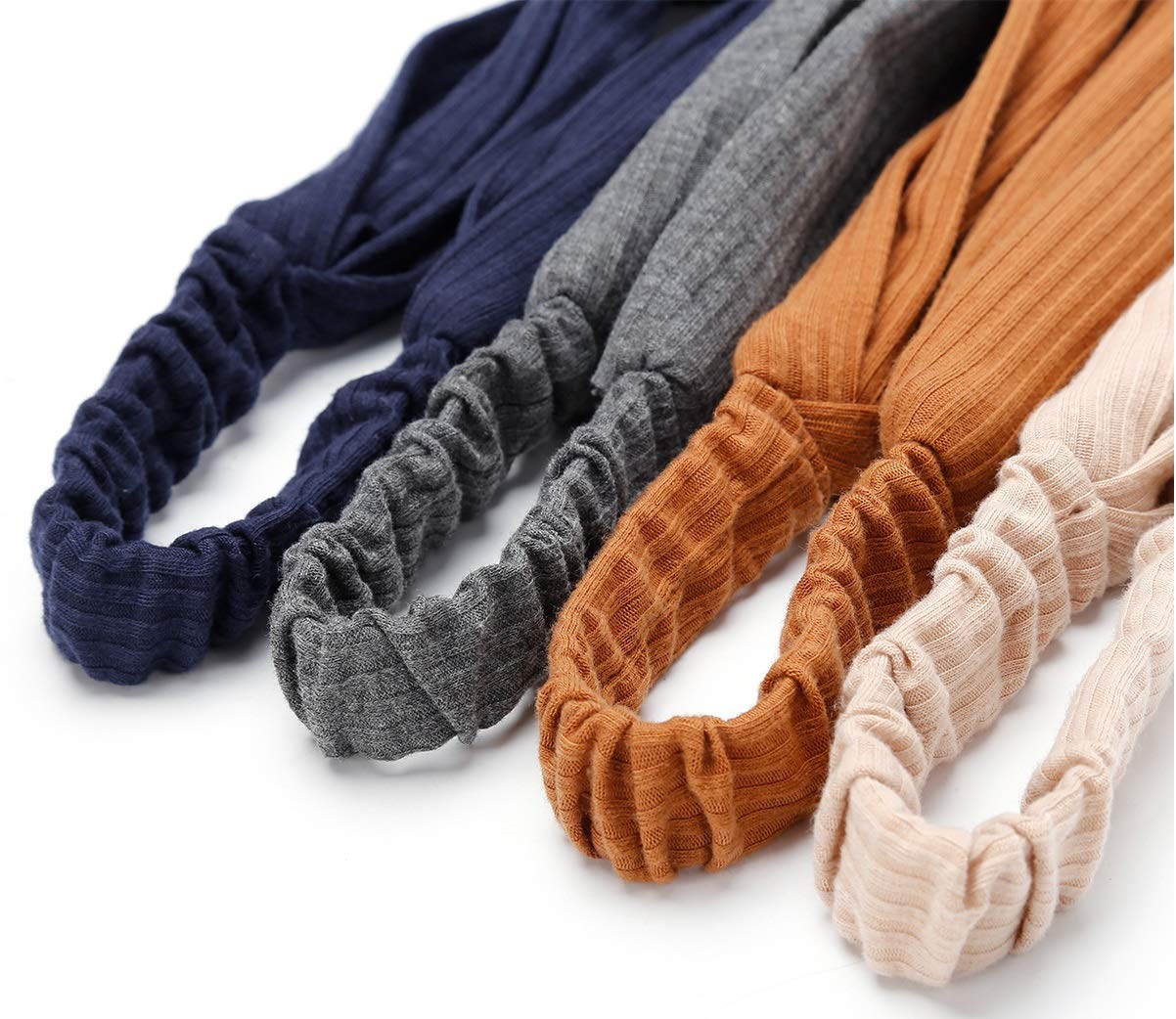 Foto 3 pulgar | Diadema Elástica Huoguo Con Nudo En La Parte Superior Para Mujeres Y Niñas - Venta Internacional.