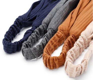 Foto 2 | Diadema Elástica Huoguo Con Nudo En La Parte Superior Para Mujeres Y Niñas - Venta Internacional.