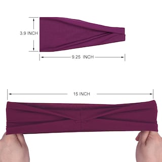 Foto 2 | Diademas Modernas Huoguo Para Mujer Cabeza De Entrenamiento De Yoga - Venta Internacional.