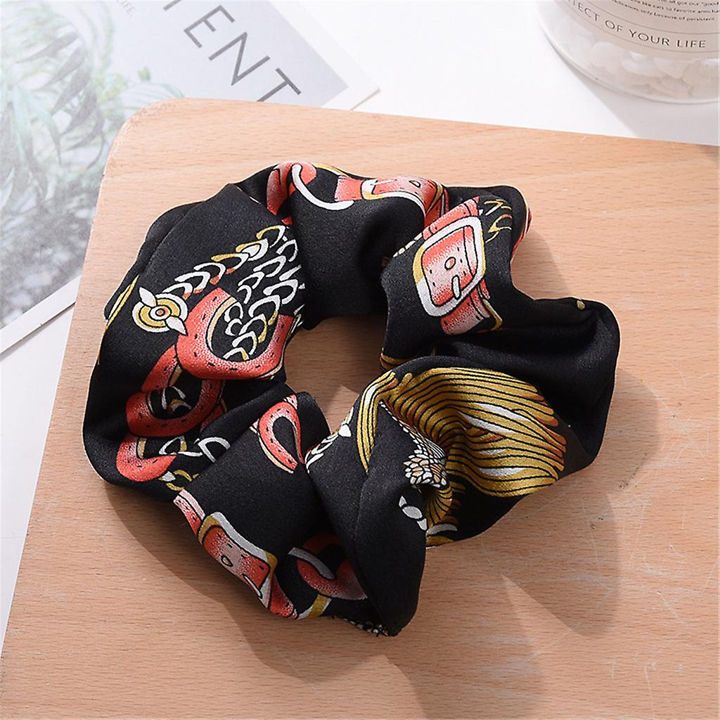 Foto 3 pulgar | Diadema Huoguo  Elástica  Con Forma De Cuerda  Anillas  Coleteros  Para Mujer - Venta Internacional.