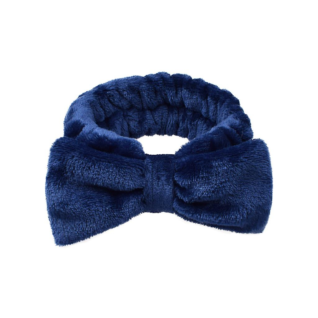 Foto 2 pulgar | Diadema Huoguo Fashion De Terciopelo Liso Con Nudo Para Mujer - Venta Internacional.