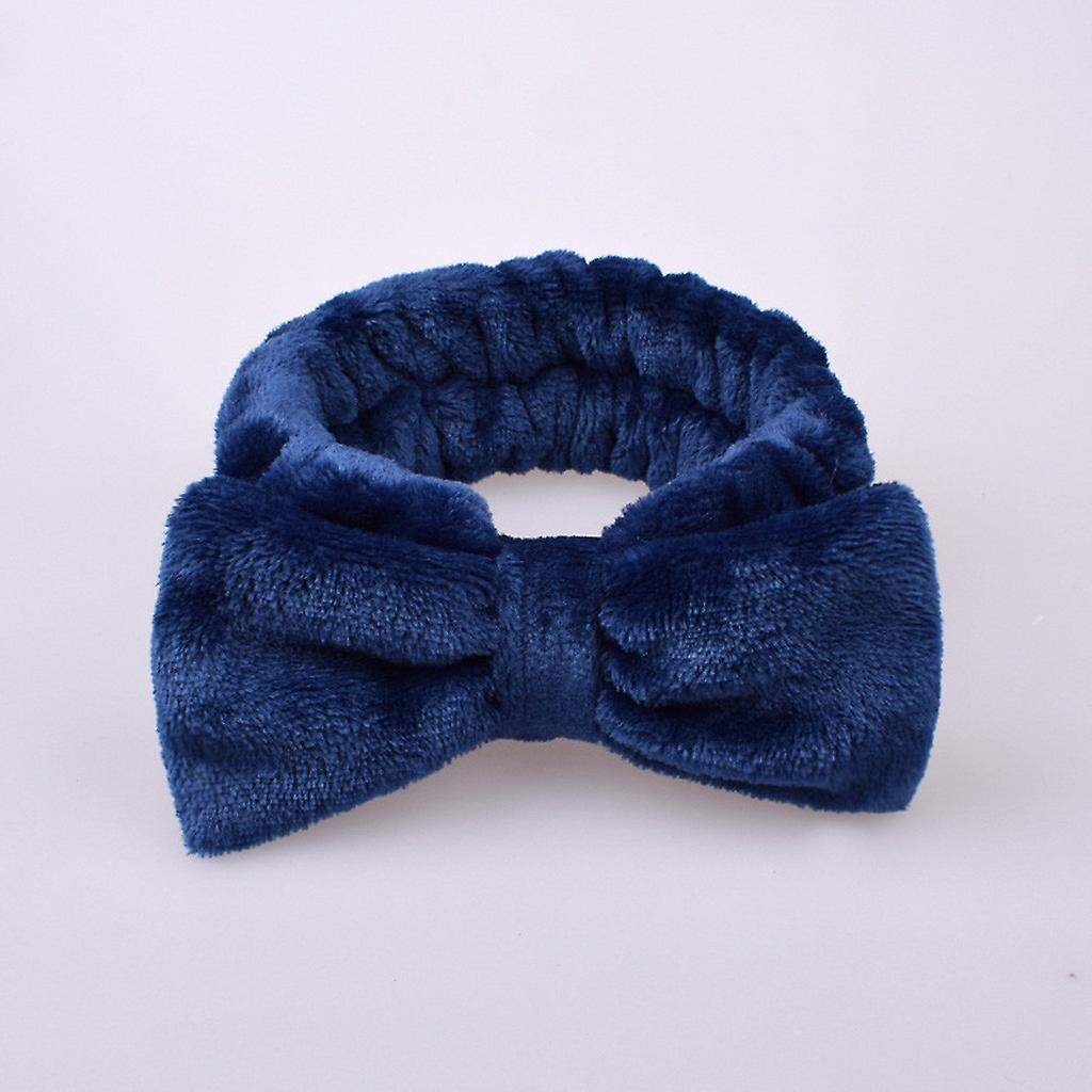 Foto 3 pulgar | Diadema Huoguo Fashion De Terciopelo Liso Con Nudo Para Mujer - Venta Internacional.