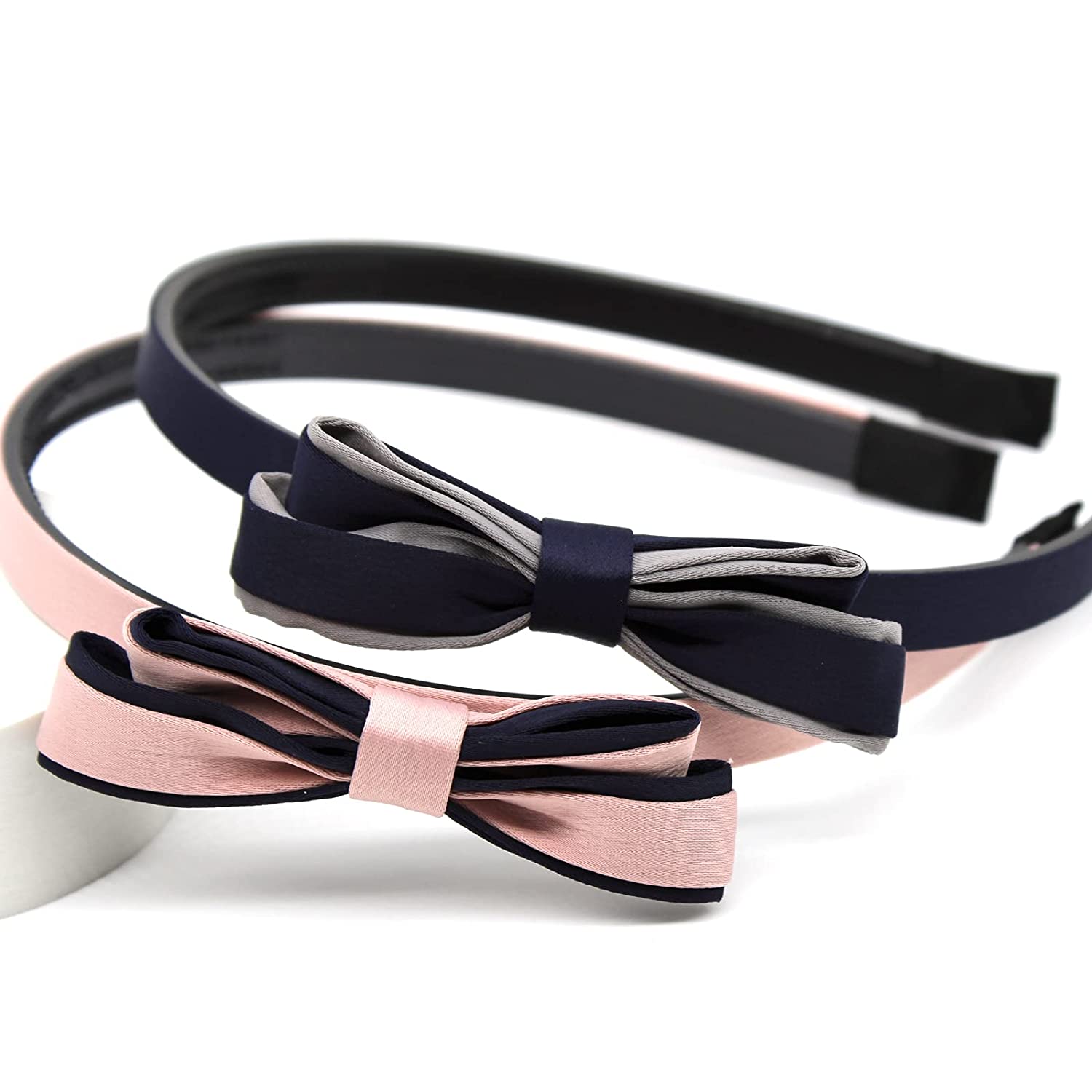 Foto 5 pulgar | Diademas De Moda Huoguo Con Lazo Anudado Para Cabello Femenino - Venta Internacional.