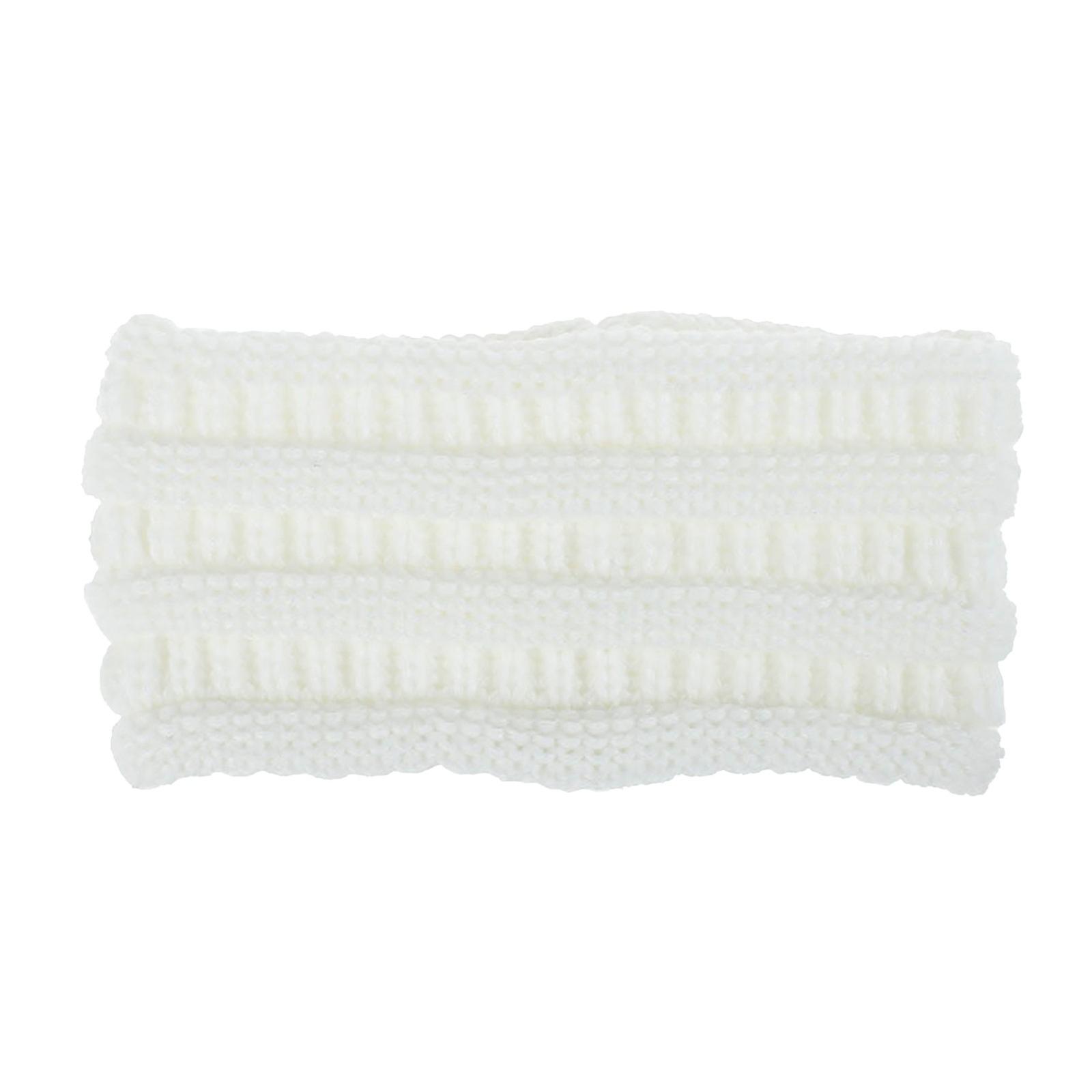 Foto 2 pulgar | Diadema Huoguo Tejida De Lana A La Moda Para Mujer  Cálida  22 X 11 Cm - Venta Internacional.