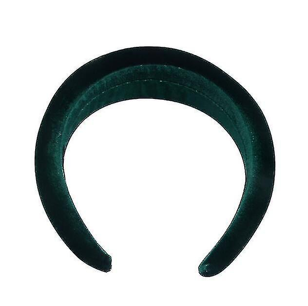 Foto 3 pulgar | Diademas Huoguo Chic  Acolchadas  Anchas  Verdes  6 Unidades - Venta Internacional.
