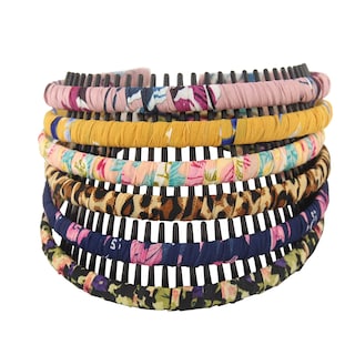 Foto 4 | Diademas Huoguo De Plástico Con Dientes Para Mujer Con Peine Elástico - Venta Internacional.