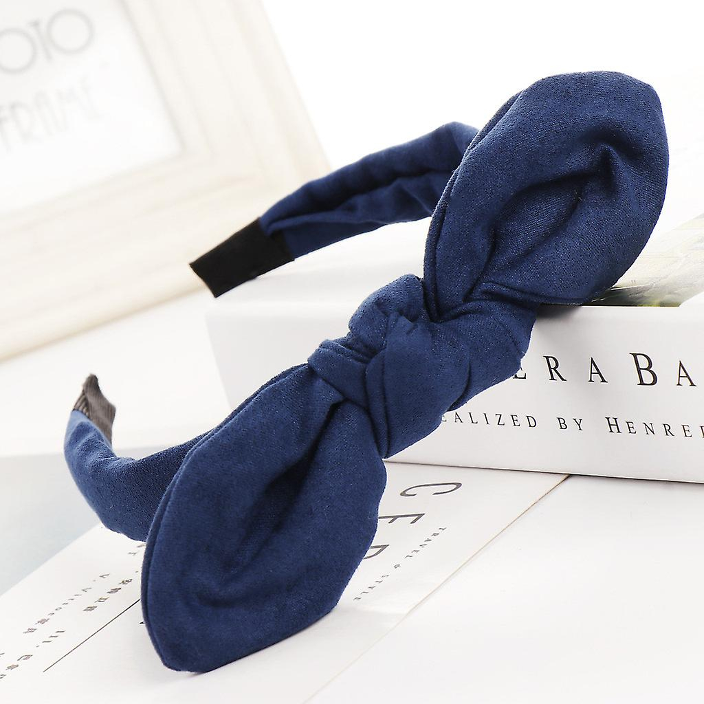 Foto 2 | Diadema Huoguo  Moderna Diadema De Gamuza Con Lazo Y Nudo Para Mujer - Venta Internacional.