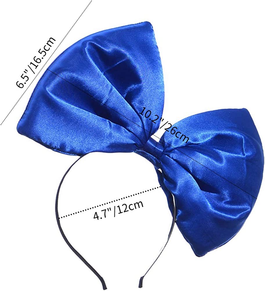 Foto 2 | Diadema De Aro Para El Pelo  Accesorio Para Disfraz  Lazo Enorme Para Mujer - Venta Internacional.