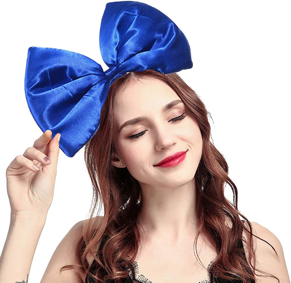 Foto 5 pulgar | Diadema De Aro Para El Pelo  Accesorio Para Disfraz  Lazo Enorme Para Mujer - Venta Internacional.